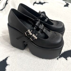 Demonia Camel-55 Platform Mary Jane US size 10 - runs small, fits like 9/9.5